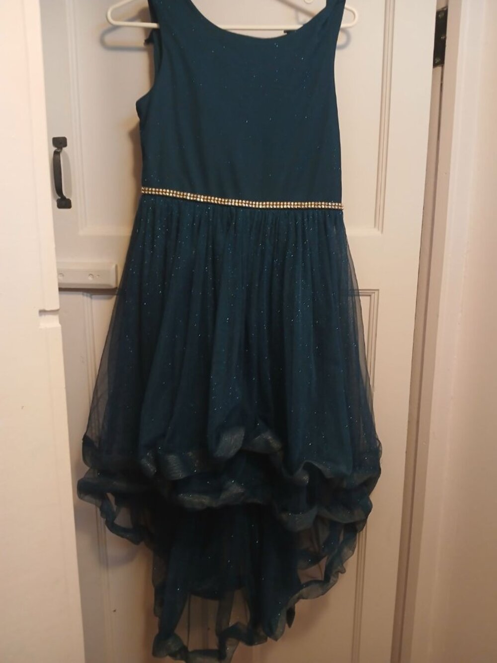 Lots Of Love Girls 14 Blue Dress